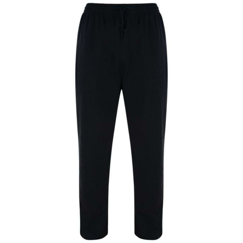 KAM Jeanswear Men's Casual Jogging Bottoms-Black-4XL