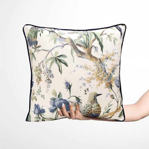Image of Handmade Throw /Pillow Cushion Cover : 100% Cotton Fabric : High Thread Count : Set of 5