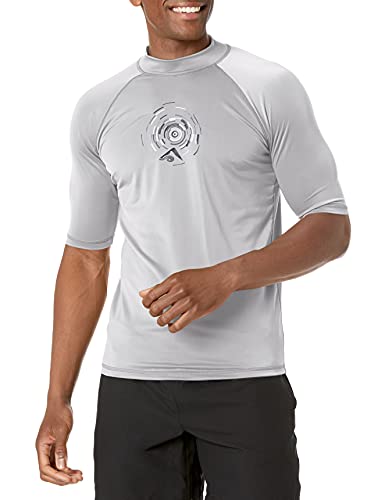 Image of Kanu Surf Men's Fiji UPF 50+ Short Sleeve Sun Protective Rashguard Swim Shirt
