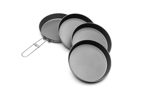 TOAKS Titanium Pan & Plate 4 PC Set – 6.5