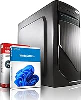 shinobee® Intel Core i7 4790 Multimedia PC - Schneller Computer für Büro & Home Office - Rechner mit 4 GHZ - 16GB RAM - 512 GB SSD + 1TB - DVD+RW - USB3.0 - WLAN - Windows 11 Pro | MS Office | #6698