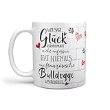 Hunde-Tasse: französische Bulldogge schwarz | Haustier | Kaffee-Tasse | Geschenk für Hundeliebhaber Hundebesitzer | Haustierliebe | Geschenkidee | Keramik 330ml | French Bulldog Geschenktasse