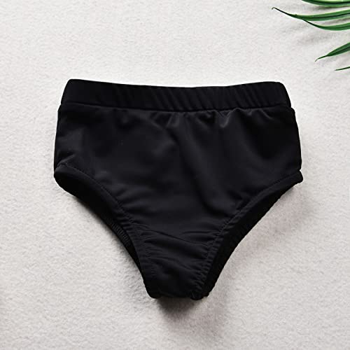 Baby Toddler Girl Swimsuit Plaid Ruffle Sling Swimwear+Shorts+Headband 3Pcs Bathing Suits for 3M-4T Kids Girl3