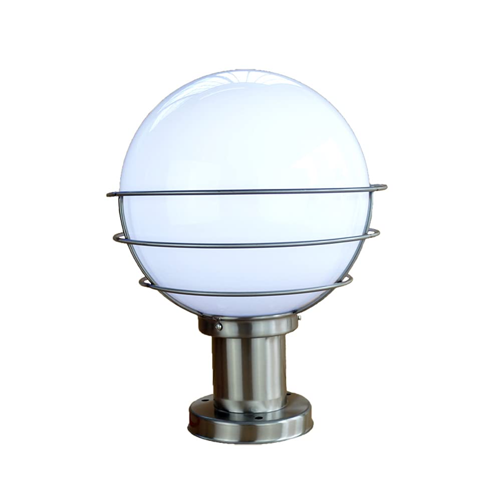 Luz Mesa Exterior Jardin Lámpara De Poste Exterior IP65 - Esfera Acrílica  (E27) - Iluminación De Jardín Postes Para Jardin, image size:1000x1000