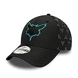 hornet la frappe Stylische schwarze Basecap mit Hornets-Logo in 3D auf der Front gestickt | New Era Flag links an der Kappe