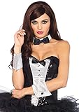 Hochwertiges Qualität Leg Avenue A1978 Zubehör-Kits, Damen, white & black, One Size
