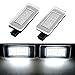 2PCS Luce targa a LED bianca Luce targa posteriore Lampada fanale posteriore di ricambio per Nissan Serena C27 ​​Altima 2019-2021, per Suzuki Landy 2016-2021, per Dacia Duster 2017-2021