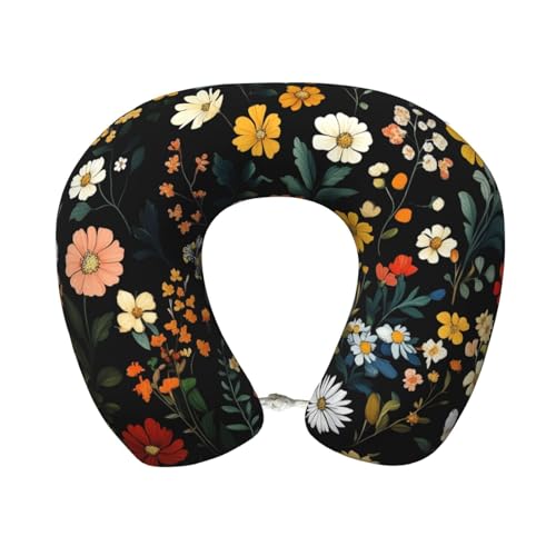 Almohada de viaje espuma viscoelástica tamaño único miniatura 1