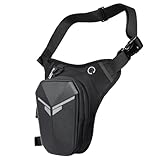 JJZOUEN Motorcycle Leg Bag for Men, Thigh Bag Pouch, Drop Leg Bag for Motorcycle Gears, Mortorcycle Accessories for Riding