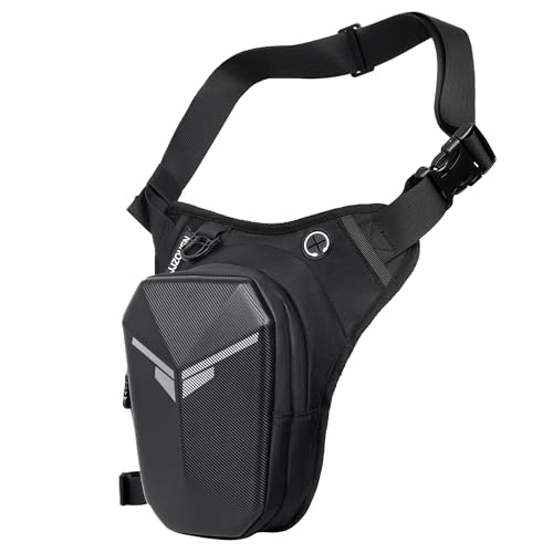 JJZOUEN Thigh Bag, Motorcycle Leg Bag for Men Women, Drop Leg Bag Pouch, Motorcycle Gears, Waist Bag Storage Accessories for Hiking Fishing Horse Riding Travel