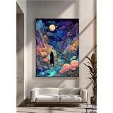 花 ダイヤモンドアート 花 ダイヤモンドアート キット 上級者 手芸キット 大人向け ダイヤモンドペインティング 全面貼り付けタイプ Diamond Art Club いビーズ モザイク ダイアモンドビーズ絵画キット 大人向け 上級者 ギフトに適切な (60x80cm) PjY12996 Y-N