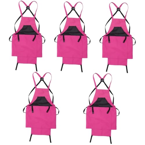 Mikikit 5pcs Horticultural Harvesting Apron Fruit Picking Bag Garden Supply Storage Apron Lightweight