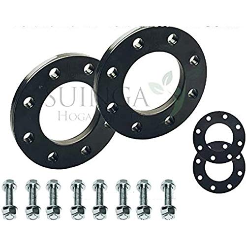 Suinga JUEGO DE CONTRABRIDAS 50MM - 2 PARA CONTADORES DE AGUA Compuesto por: 2 contrabridas de hierro roscadas, 2 juntas y 8 tornillos con tuercas.