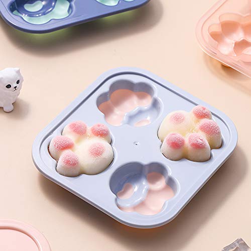 Molde para Hielo en Forma de Huella de Gato miniatura 1
