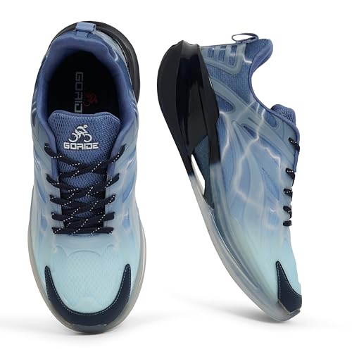 Image of GO RIDE NYTRO Sports Running Shoes for Men, Lightweight, Engineered for Speed and Stability, Sports Shoes for Men