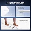 Yunmai Smart Scale with BMI, Body Fat, Muscle Mass, Digital Weight Body Fat Scale Mini, 13 Body Composition Scale Bluetooth Health Apps Compatible, Rechargeable 400lb