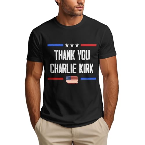 Antaa Thank You Charlie Shirt Memorial Tribute Hero Charlie 2025 Men's T-Shirt