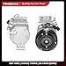 PHOBOOS A/C Compressor with Clutch Compatible with Mazda 3 2014-2018, 3 Sport 2014-2018, CX-5 2014-2022, L4 2.0L/2.5L, Fast Cooling, Low Noise, Easy Installation, Ref. CO29127C, 198384