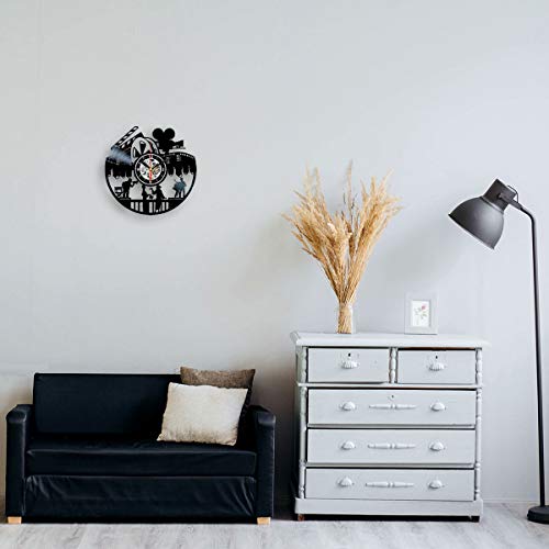 Movie Clock - Vinyl Record Wall Art - Cinema Home Decor - Film Director Gifts #TOP3