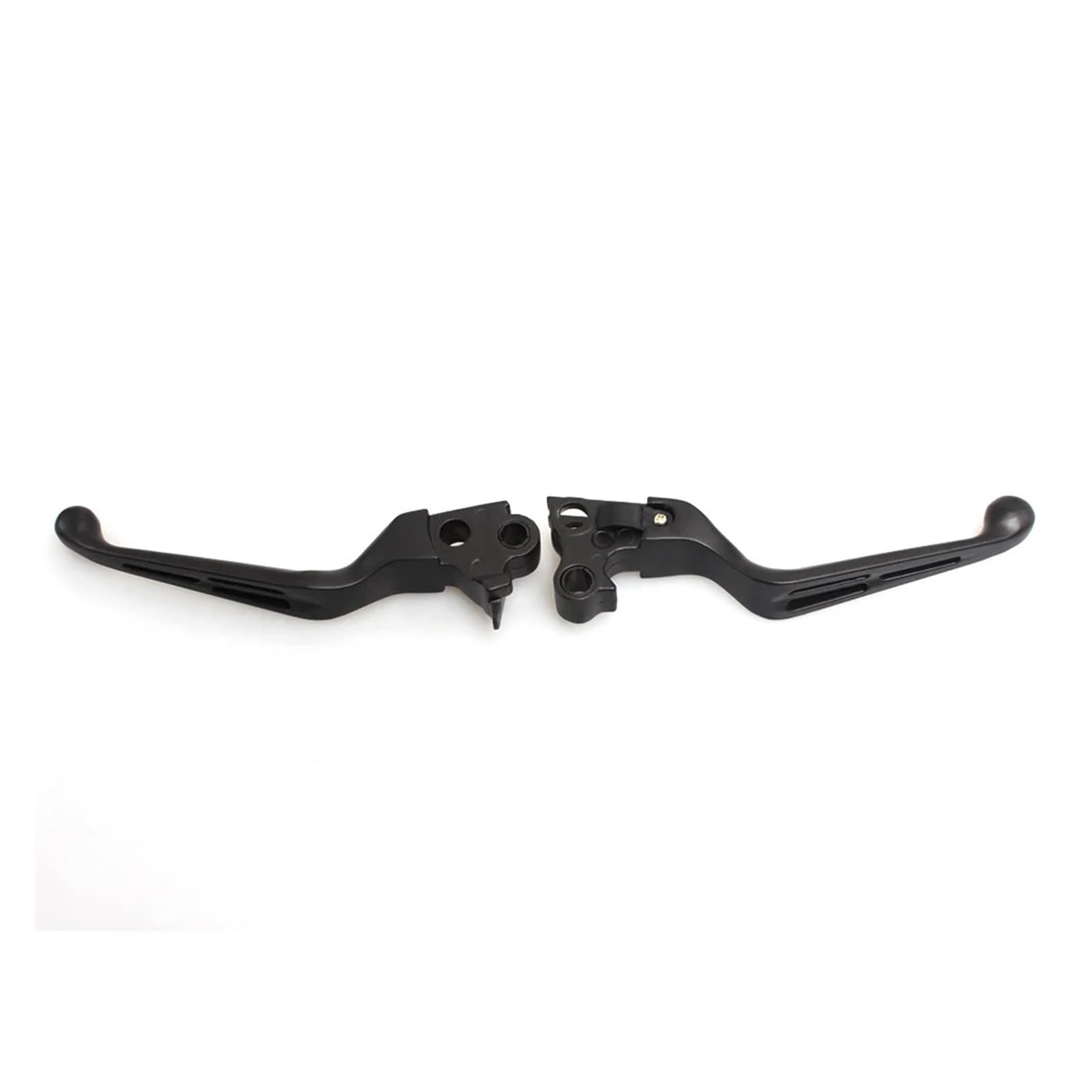 Courte De Frein d'embrayage Leviers Réglables pour Road King pour Dyna pour Softail Fat Boy 1996-2017 Levier De Frein d'embrayage Moto en Aluminium Noir