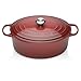 Produktbild Le Creuset Gusseisen Bräter Signature, oval, 33 cm, burgund