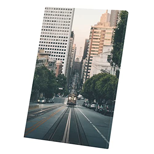 Toile San Francisco Tramway pour Salon Moderne et Ambiance Urbaine