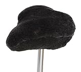 Leibersperger-Felle Fahrradsattelbezug/Fahrradsattelüberzug Gr.M (Schiefer) 27cm x 24cm