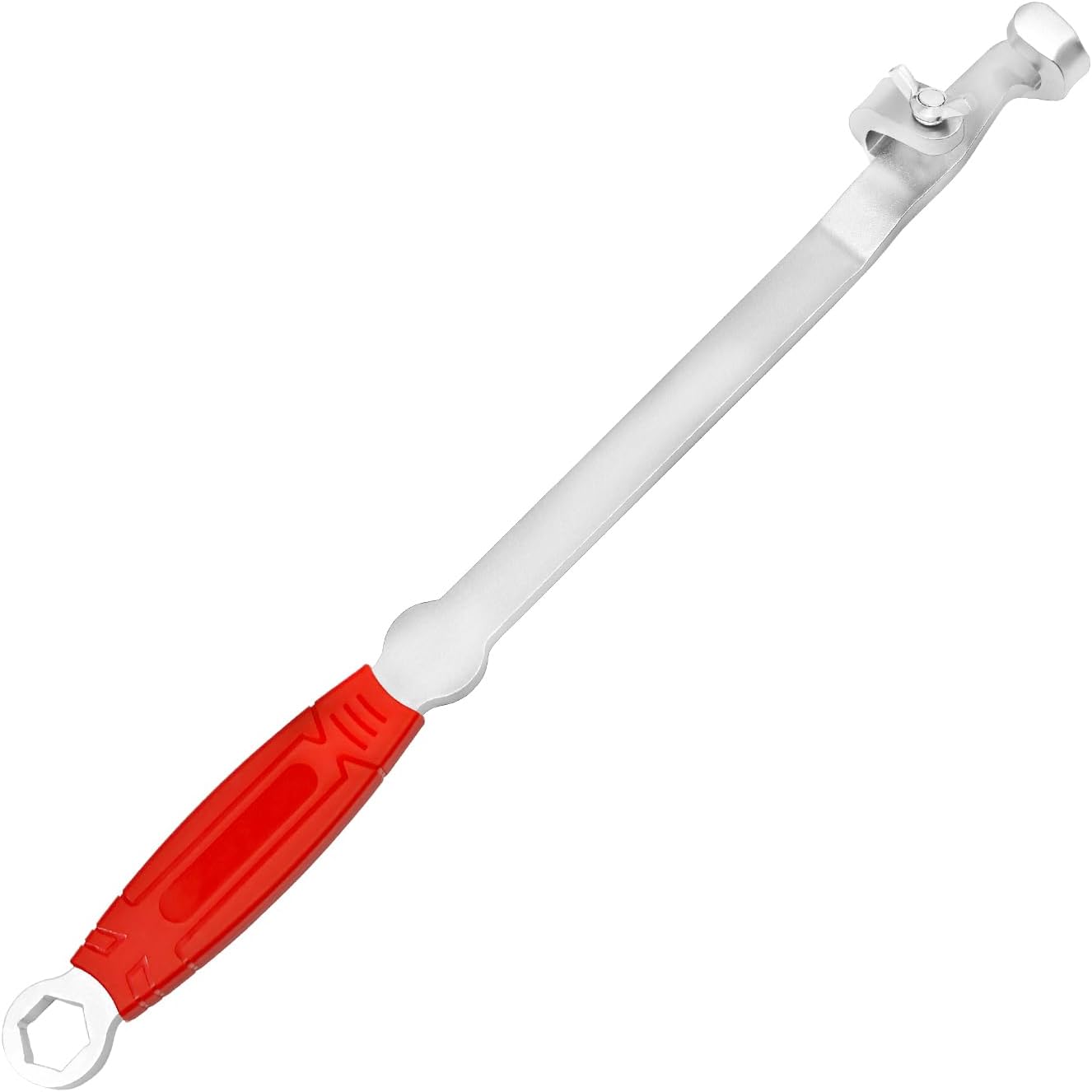 Wrench Extender Tool Bar, 15.5 inch Torque Adaptor Wrench Extension, Torque Amplifier Tool for DIYers, Garage Mechanics, and Handymen, Maximum Leverage & Amplified Torque Tighten Nuts Bolts