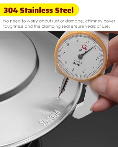 Tapones para Chimenea de Gas Natural Mantén tu Tejado Seco durante Tormentas Invernales 5