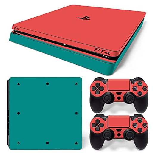 Klistermärke för PS4 Slim Skin, Hela kroppen Skyddande Vinyl Skin Decal för PS4 Slim Console + för Playstation 4 Slim Controller Skins Stickers Peking opera girl,6240