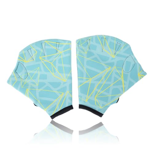 GNHG Guanti da Nuoto Professionali Neoprene | Guanti Palmati Sport Acquatici | Allenamento Piscina | Resistenza Acqua | Unisex Uomo Donna | Made in Neoprene Premium