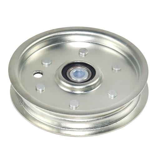 FULAIGE 756-1229 Idler Pulley Replaces Cub Cadet 756-1229, Cub Cadet 01004081, Cub Cadet 756-3005 Flat Idler Pulley, 02005077 Pulley, 93-1622 for Cub Cadet ZForce 48, Z Force 50, LT1024, RZT50 Decks - Thumbnail 6