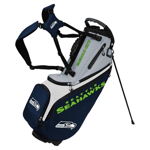 Team Effort Back Nine Stand Bag NFL Seattle Seahawks