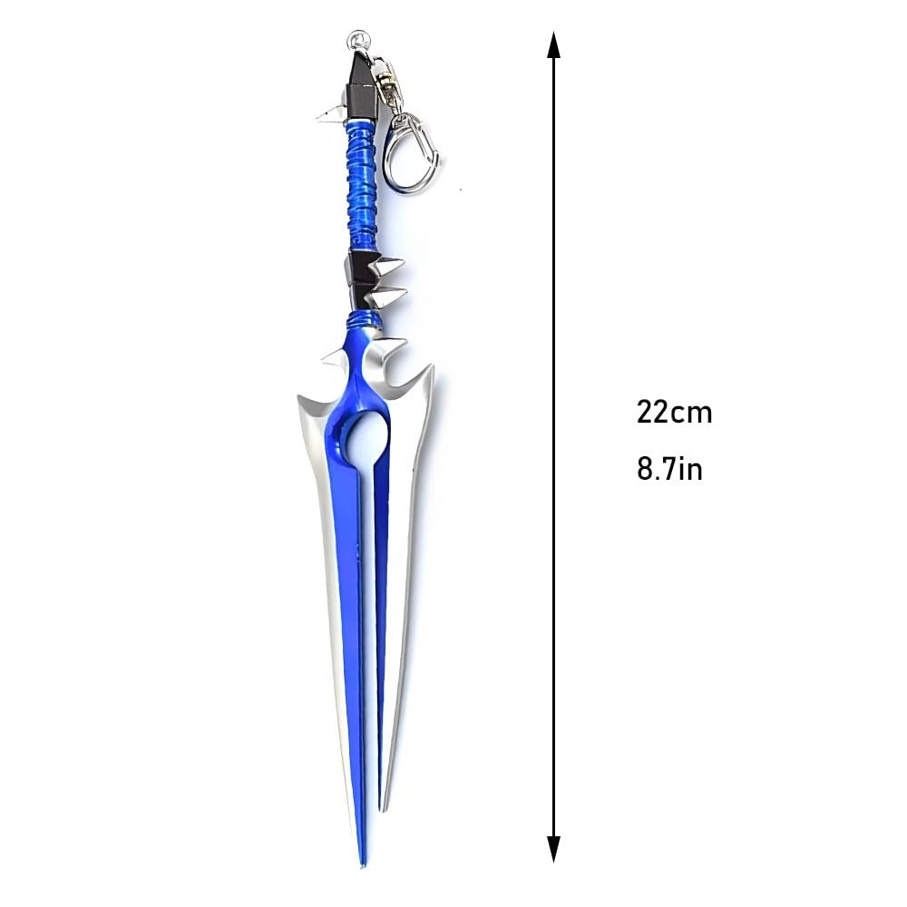 Figurine Anime, Modelli in Miniatura di Personaggi Giochi Fantasy con Supporti, Ashbringer, Frostmourne, Gorehowl