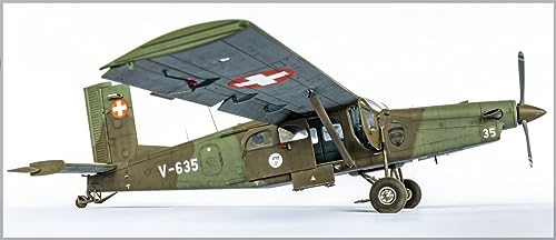 Heller 1:48 - Pilatus PC-6 B2/H2 Turbo Porter, Unpainted, 1:48 scala - Image 4