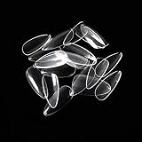 Falsche Nägel Tips 500 Stücke Acryl Nail art Full Cover Mandel Gefälschte Nägel 10 Größen Lange Mandel Stiletto Falsche Nagel für Frauen Mädchen