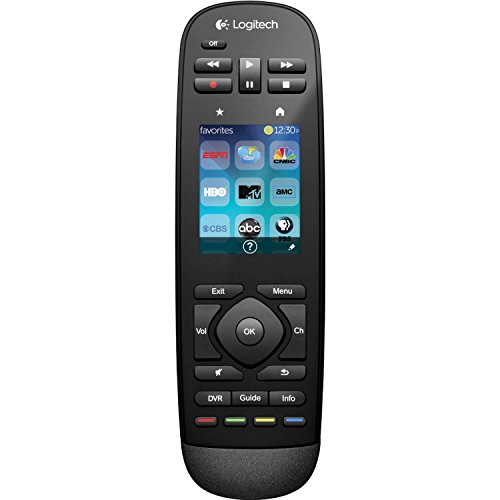 Logitech Controle remoto universal Harmony Touch com tela sensível ao toque – Preto [descontinuado pelo fabricante]