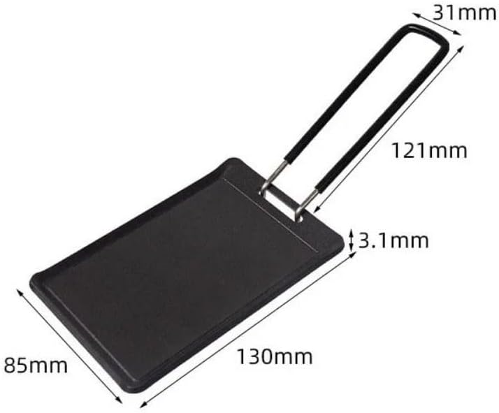 Mini Grill Pan Barbecue Tools BBQ Baking Dishes Pans Non-stick Grill Pan Camping Frying Pan Outdoor Tableware Cheese Grill Pan Barbecue Tray