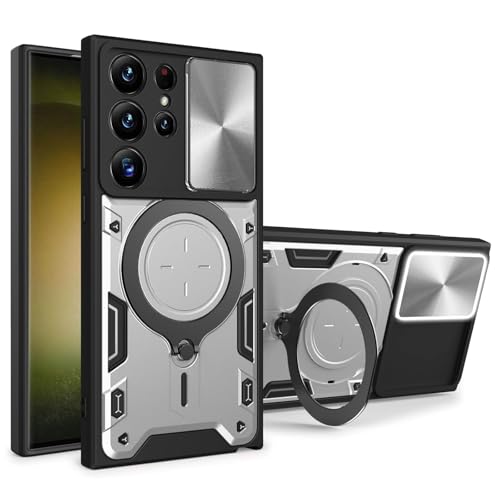 Coque silicone rigide premium pour Samsung S26 Ultra finition argent haute qualité