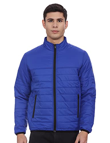 Image of Spykar Polyester Blend Men's Standard Length A-Line Coat