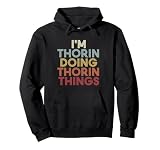 Thorin Name Thorin Personalized Name First Given Sudadera con Capucha
