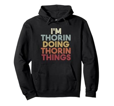 Thorin Name Thorin Personalized Name First Given Sudadera con Capucha | Ya disponible en tu tienda friki favorita! En mundofriki.es! Thorin Name Thorin Personalized Name First Given Sudadera con Capucha | Ya disponible en tu tienda friki favorita! En mundofriki.es!