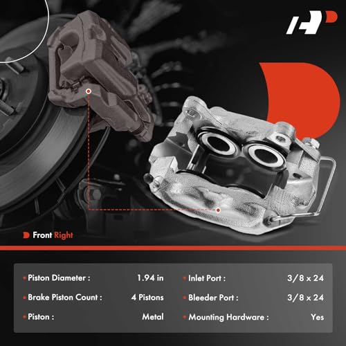 A-Premium Front Right Passenger Disc Brake Caliper by A-Premium - Used condition - Image 2