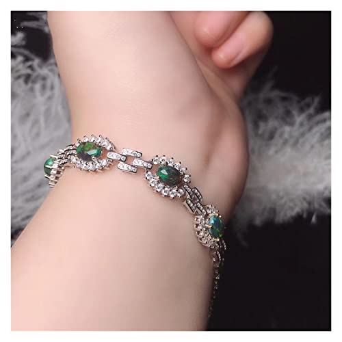 Bracelet opale argent 925 au quotidien bijoux fins naturels pour femme