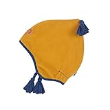  Finkid Pipo Gelb, Kinder Kopfbedeckung, Größe 50 - Farbe Harvest Gold - Denim