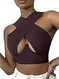 Paket enthalten: 1 x Halfter Crop Tops. Bitte überprüfen Sie die Größentabelle vor der Bestellung sorgfältig. Handwäsche oder Maschinenwäsche.