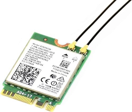 Image of Waveshare 8265AC /8265NGW Wireless NIC Module M.2 NGFF for Jetson Nano Support 2.4GHz / 5GHz 300Mbps / 867Mbps Dual Band WiFi and Bluetooth 4.2 | Assembly Instruction Included