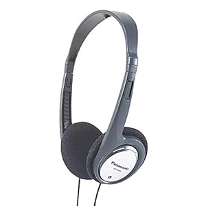 Panasonic Rp-Ht030E-S Beugelkoptelefoon (Opvouwbare Hoofdtelefoon; 1,2 M Kabellengte; 3,5 Mm Klinkstekker) Zilver