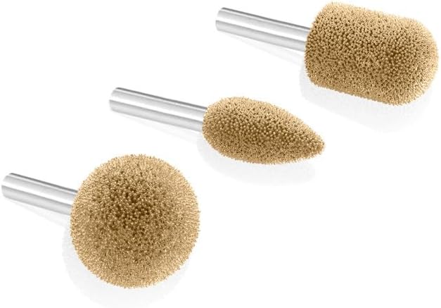 Kutzall Kit de fresas rotativas de 3 piezas, eje de 14 pulgadas, fino, accesorio para carpintería para Bosch, DeWalt, Makita, Milwaukee Tools -