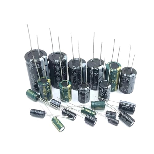 Condensateur électrolytique aluminium 25V 33µF condensateur radial pour circuit imprimé PCB